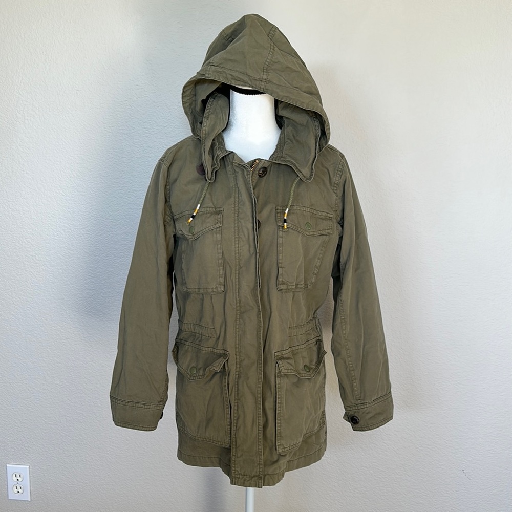 LAST CHANCE! J. Crew Army Field Utility Jacket - Sz Small